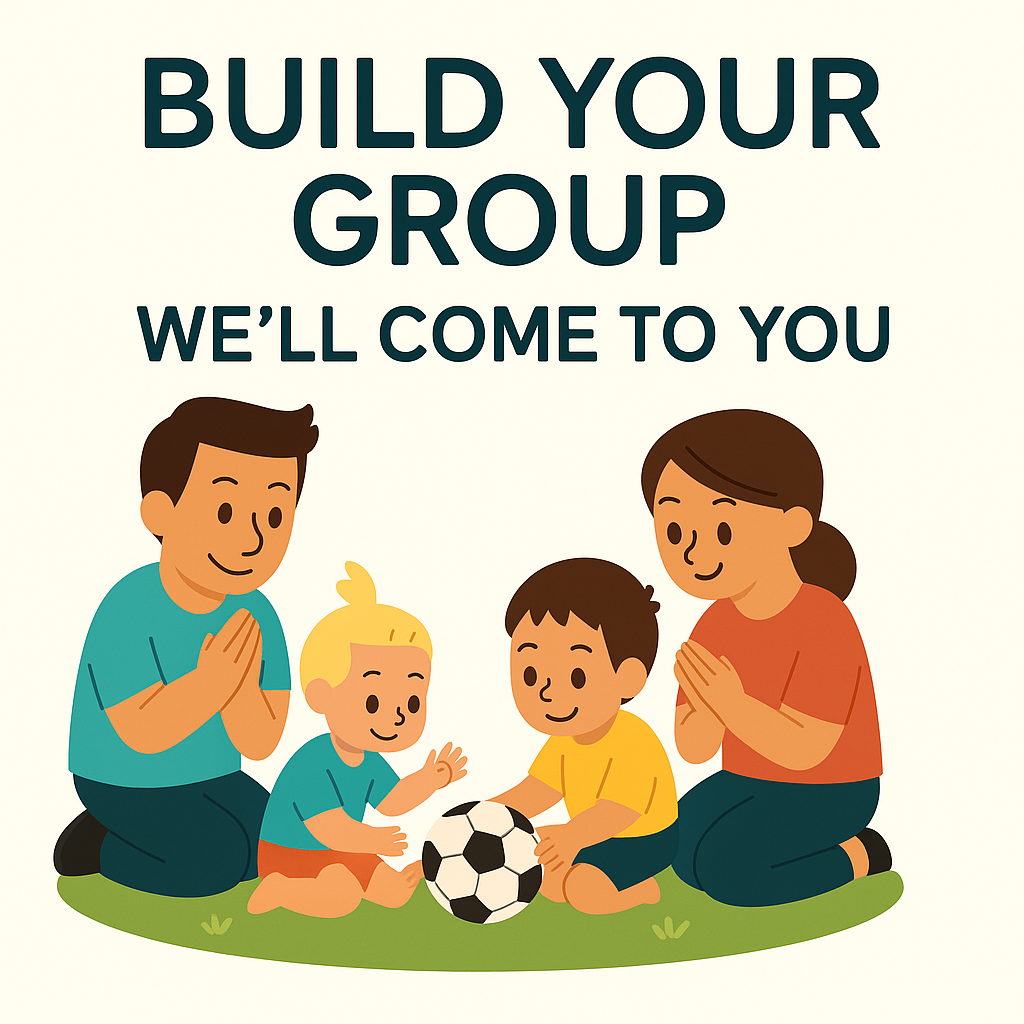 Build your own soccer futbol playgroup in Encinitas Carlsbad Oceanside Cardiff Solana Beach park